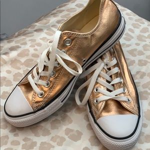 Like New Converse All Stars - Rose Gold (8)